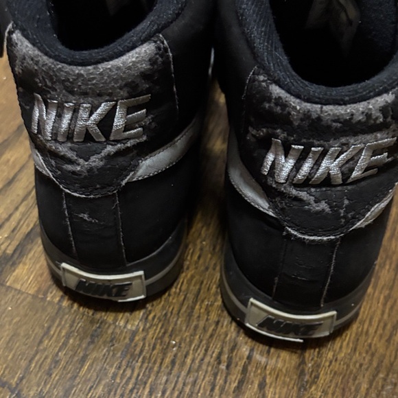 Nike Black and Silver High-Tops - Picture 9 of 11